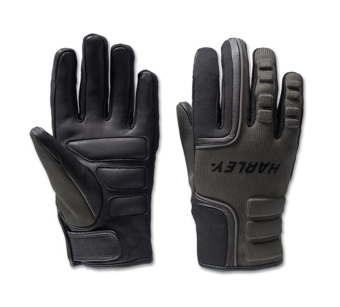 H-D Waterproof Dyna Knit Mixed Media Gloves voor vrouwen 1