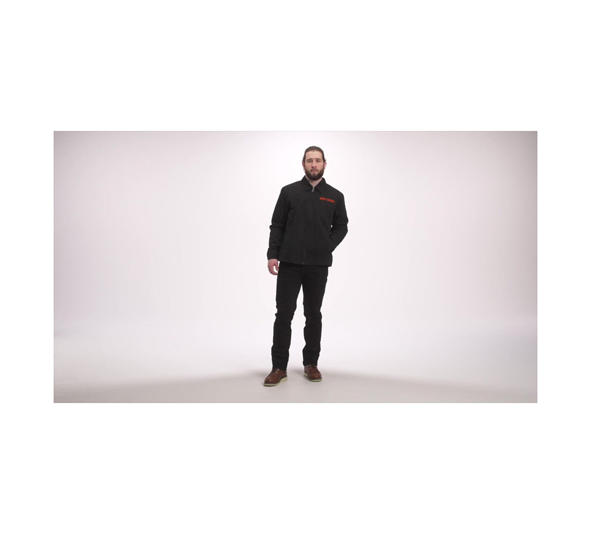 Men's Bar Font Jacket