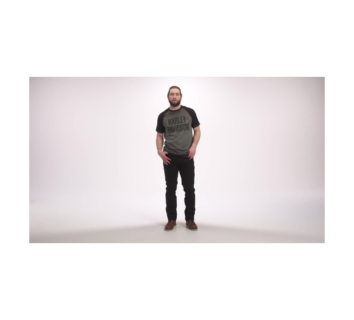 Men's Iron Bar Raglan Tee