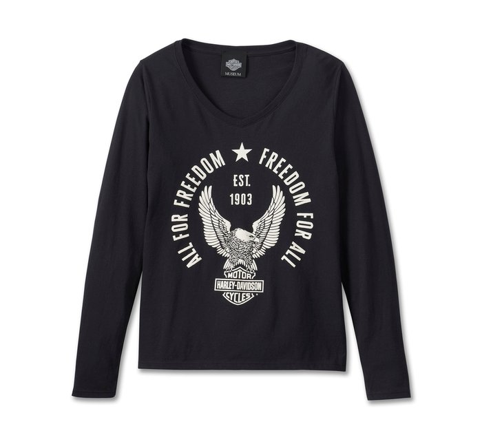 Women's All for Freedom Long Sleeve Tee 1