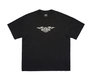 Silver Wing Boxy T-Shirt - Jet Black