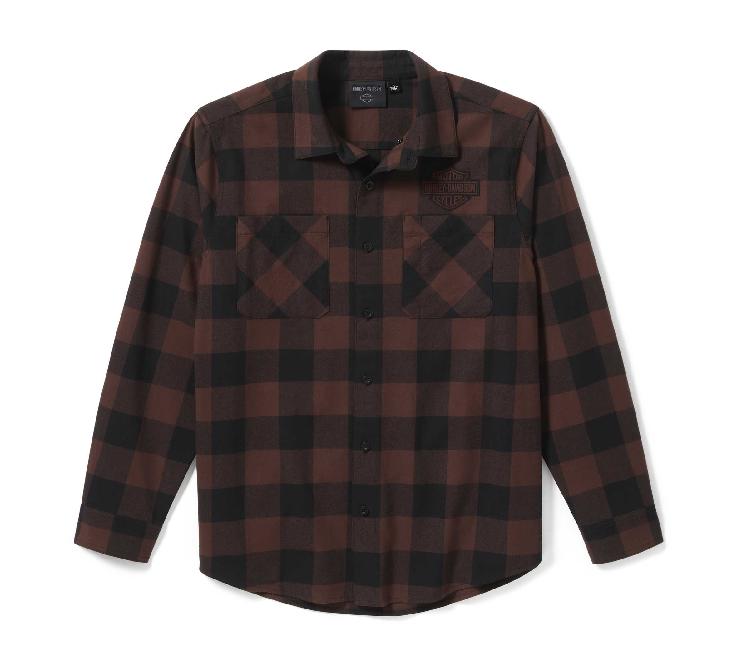 Bar & Shield Buffalo Check Flannel für Herren
