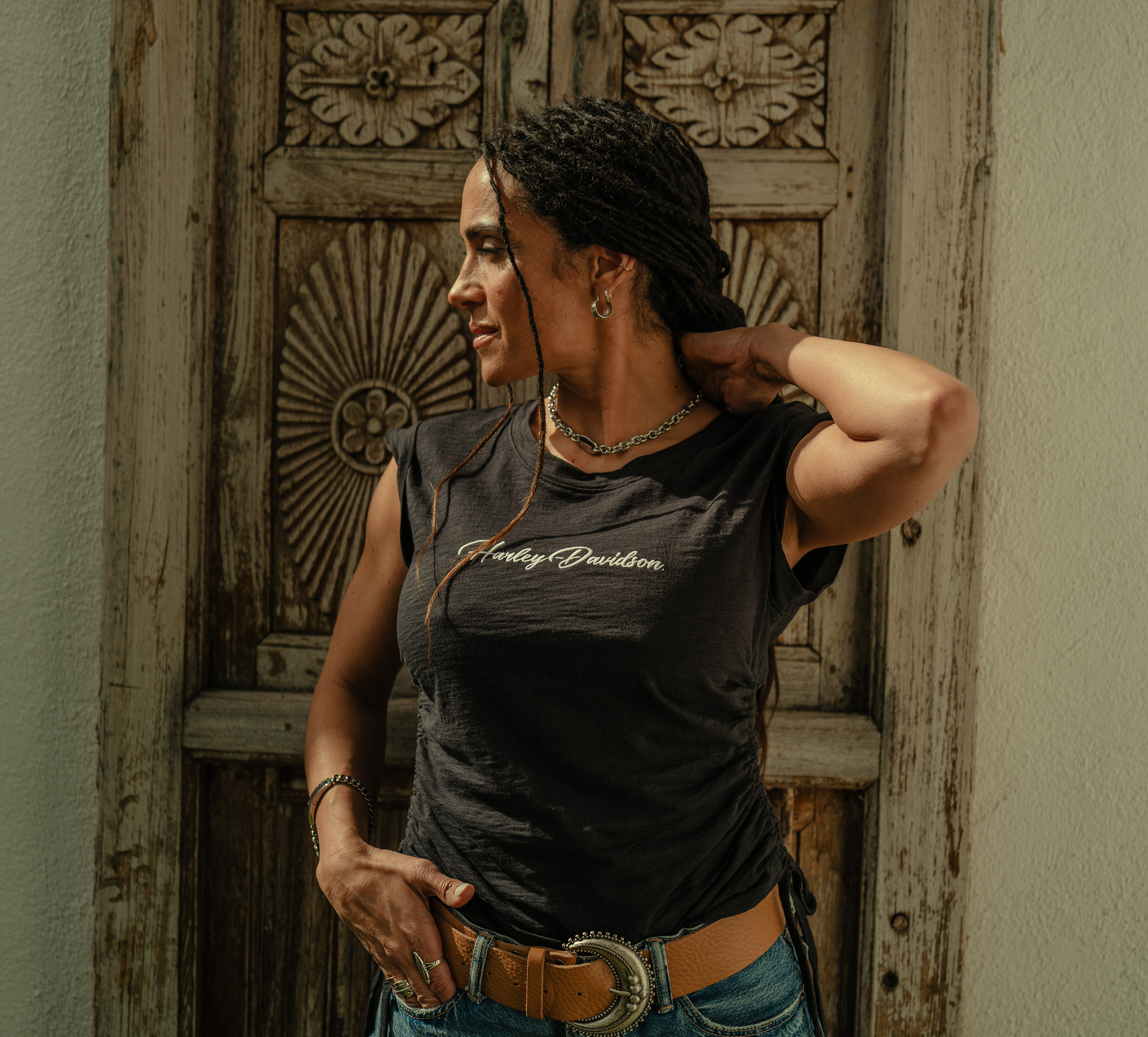 Women's Essential Ruched Top