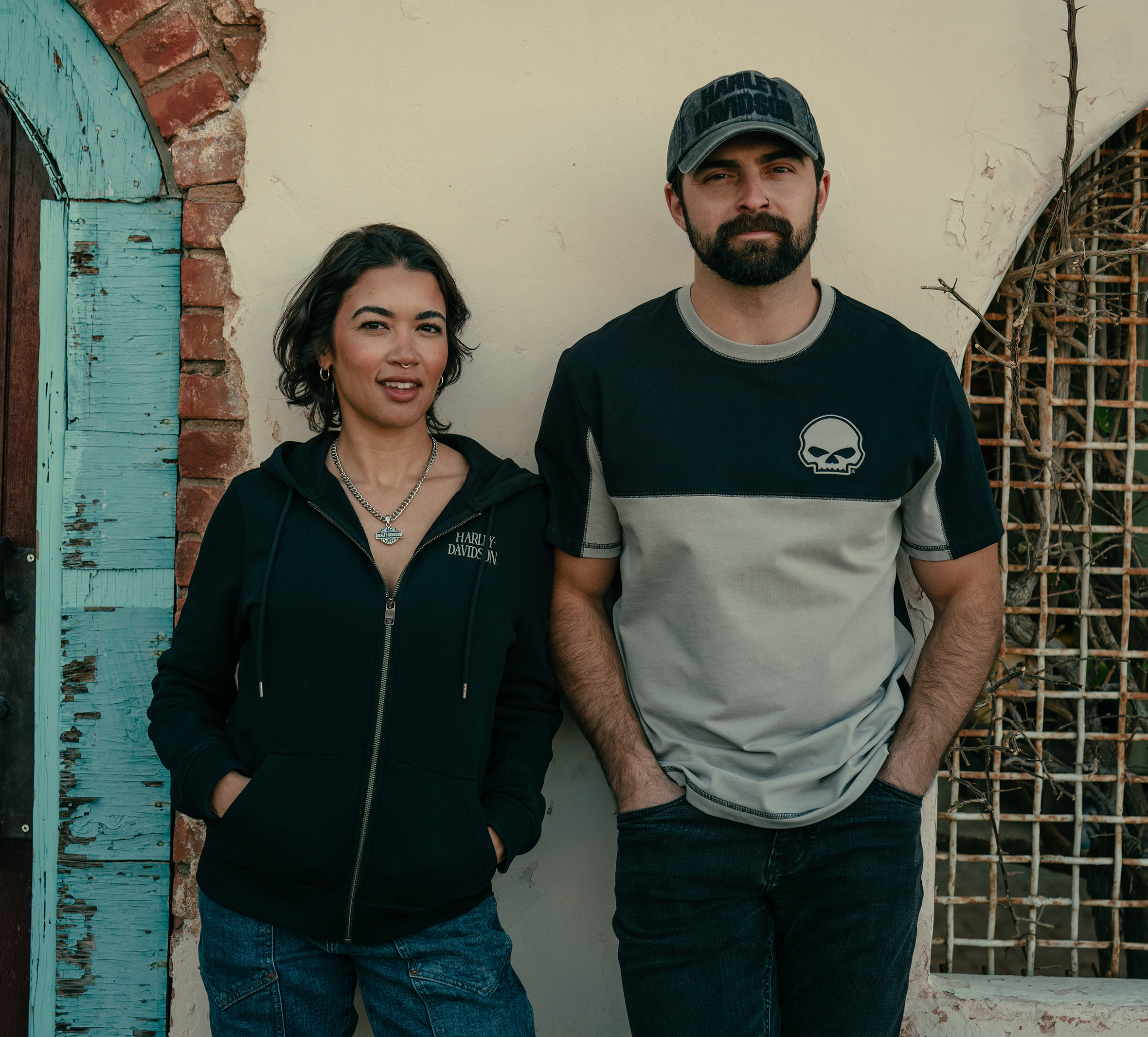 Sweat à capuche Willie G™ Skull en polaire zippé