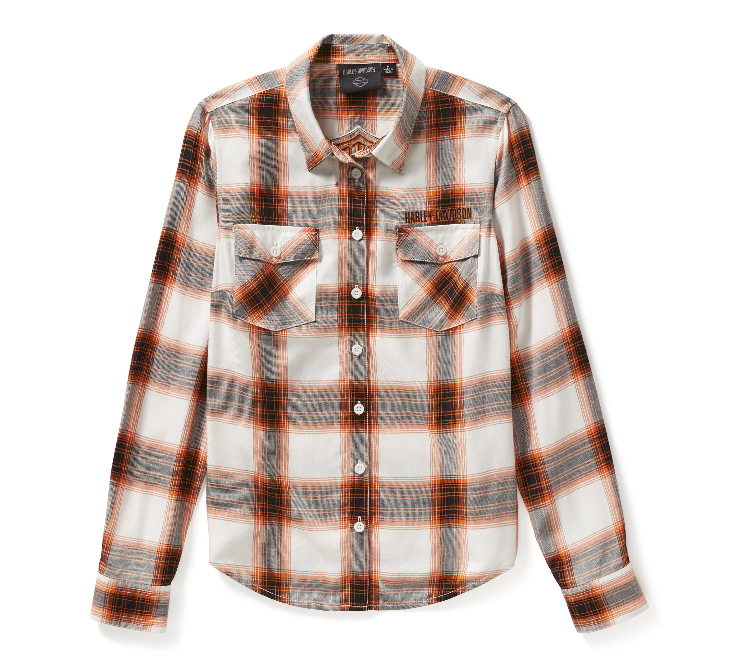Essential B&S Woven Plaid Long Sleeve
