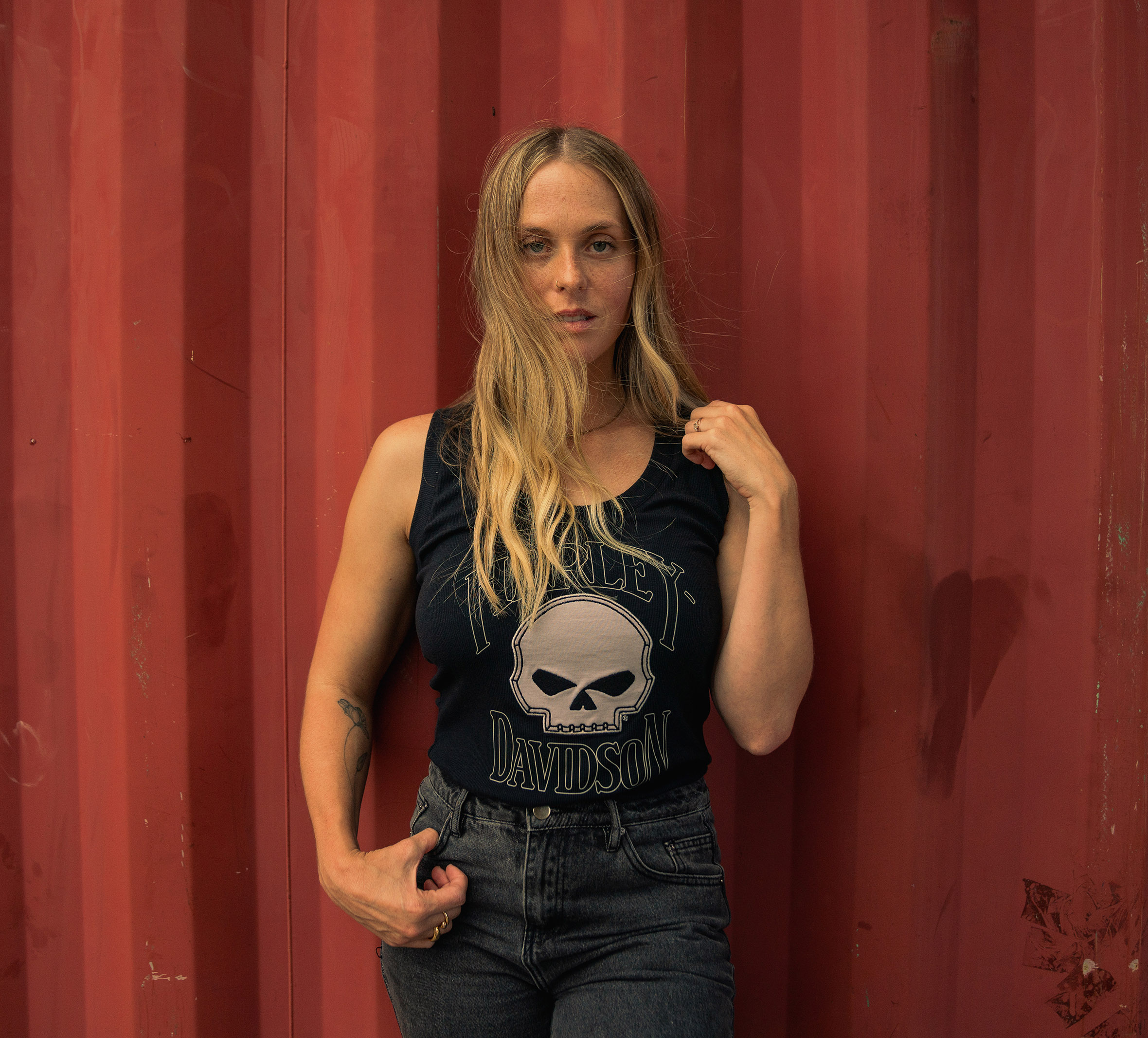 Women's Willie G™ Skull Ribbed Tank | Harley-Davidson USA