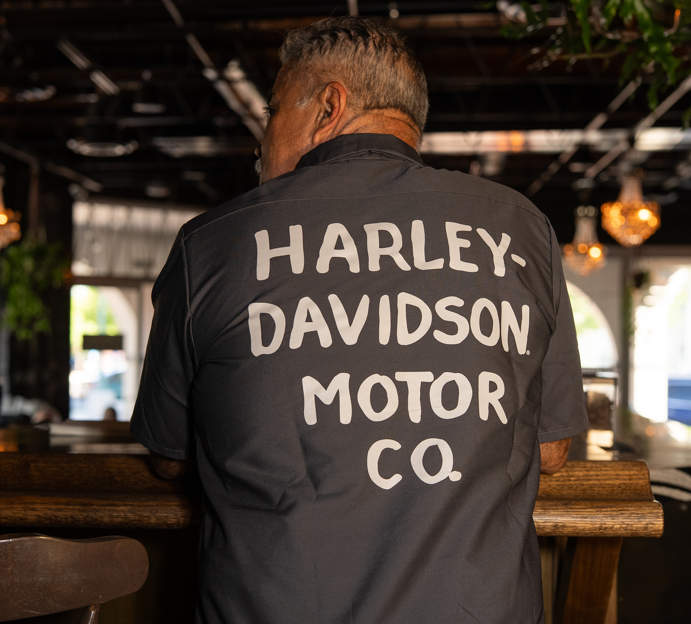 Men's Shed Font Work Shirt