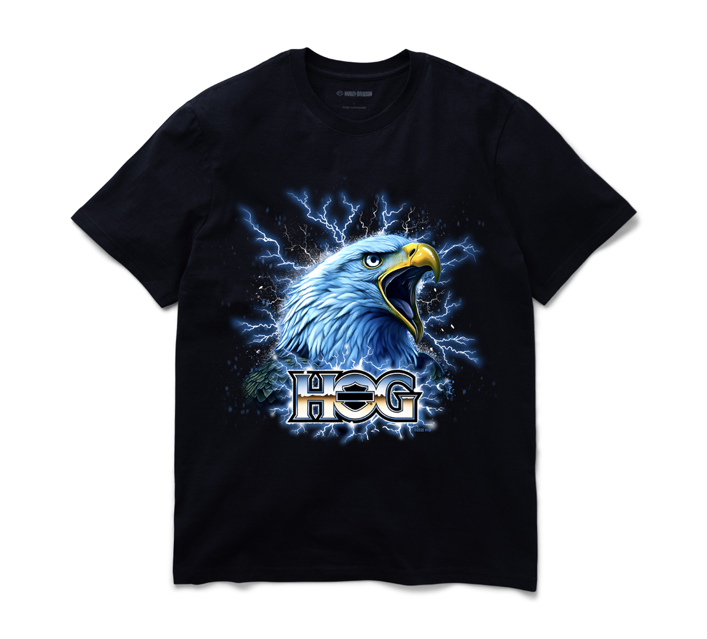 Electric Eagle H.O.G. ® Short Sleeve Graphic Tee | Harley