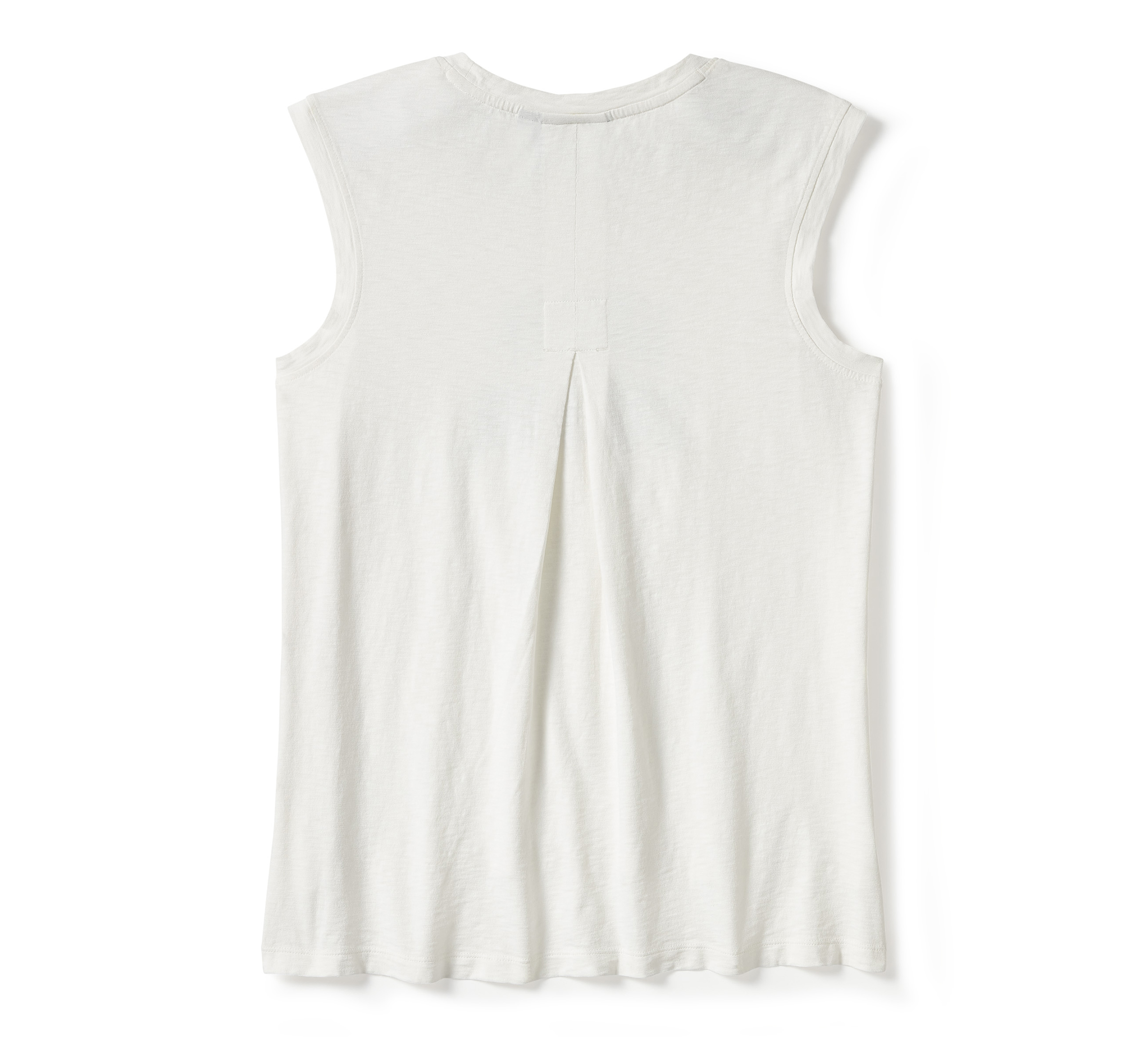 Women's Essential Arched Font Cap Sleeve Tank