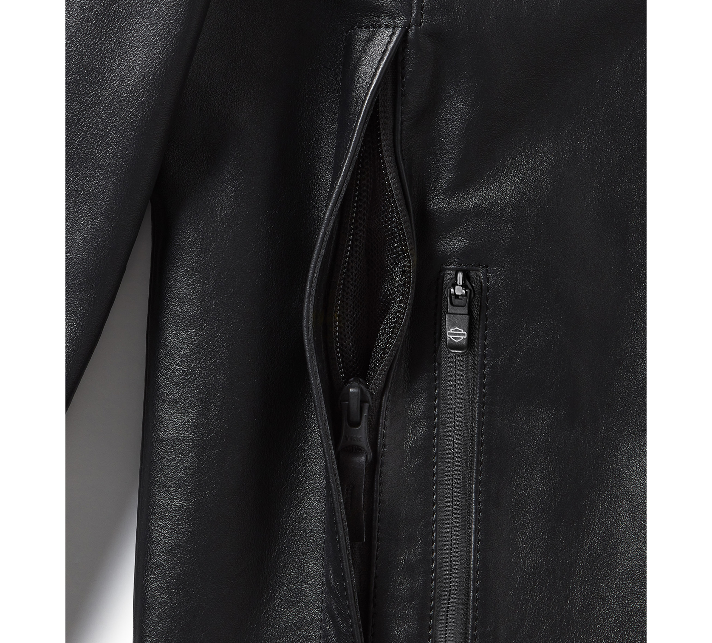 Men's H-D® Trenton Leather Riding Jacket