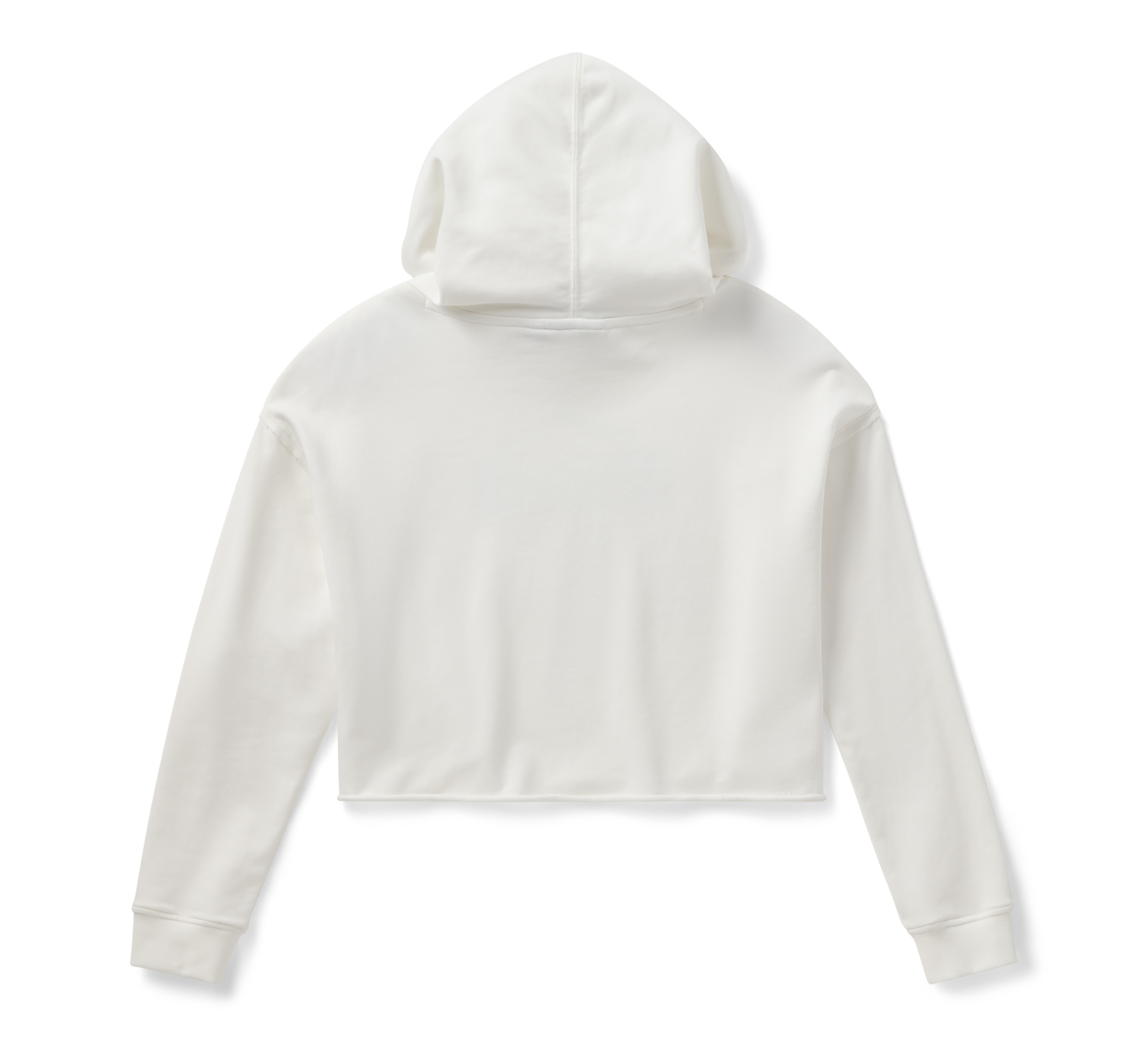 Women's Chrome Evo Bar & Shield Cropped Pull Over Hoodie