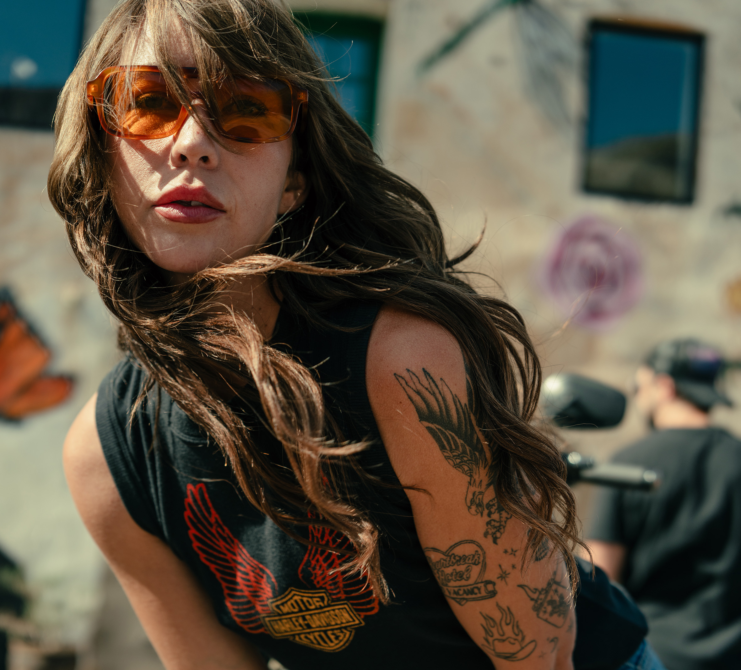 Women's Chrome Eagle Ribbed Tank