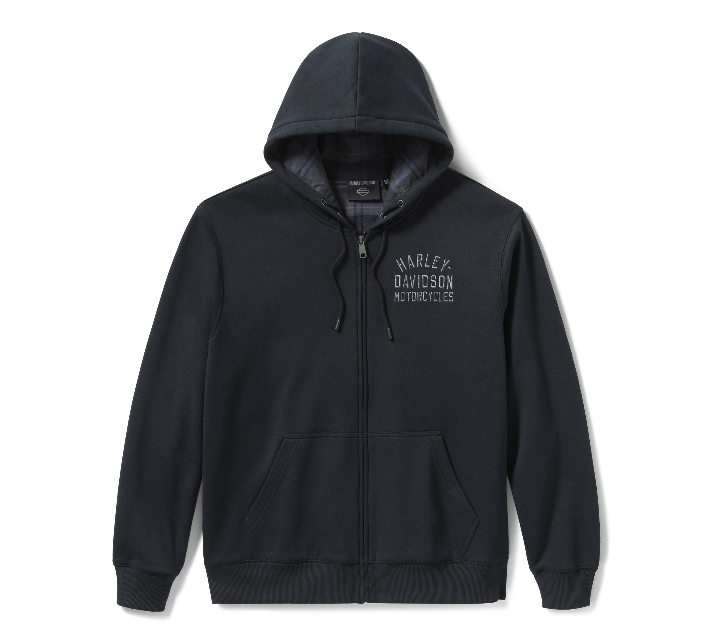 HARLEY-DAVIDSON ジャケット XL Men's Plaid Lined Zip Hoodie | Harley-Davidson CA