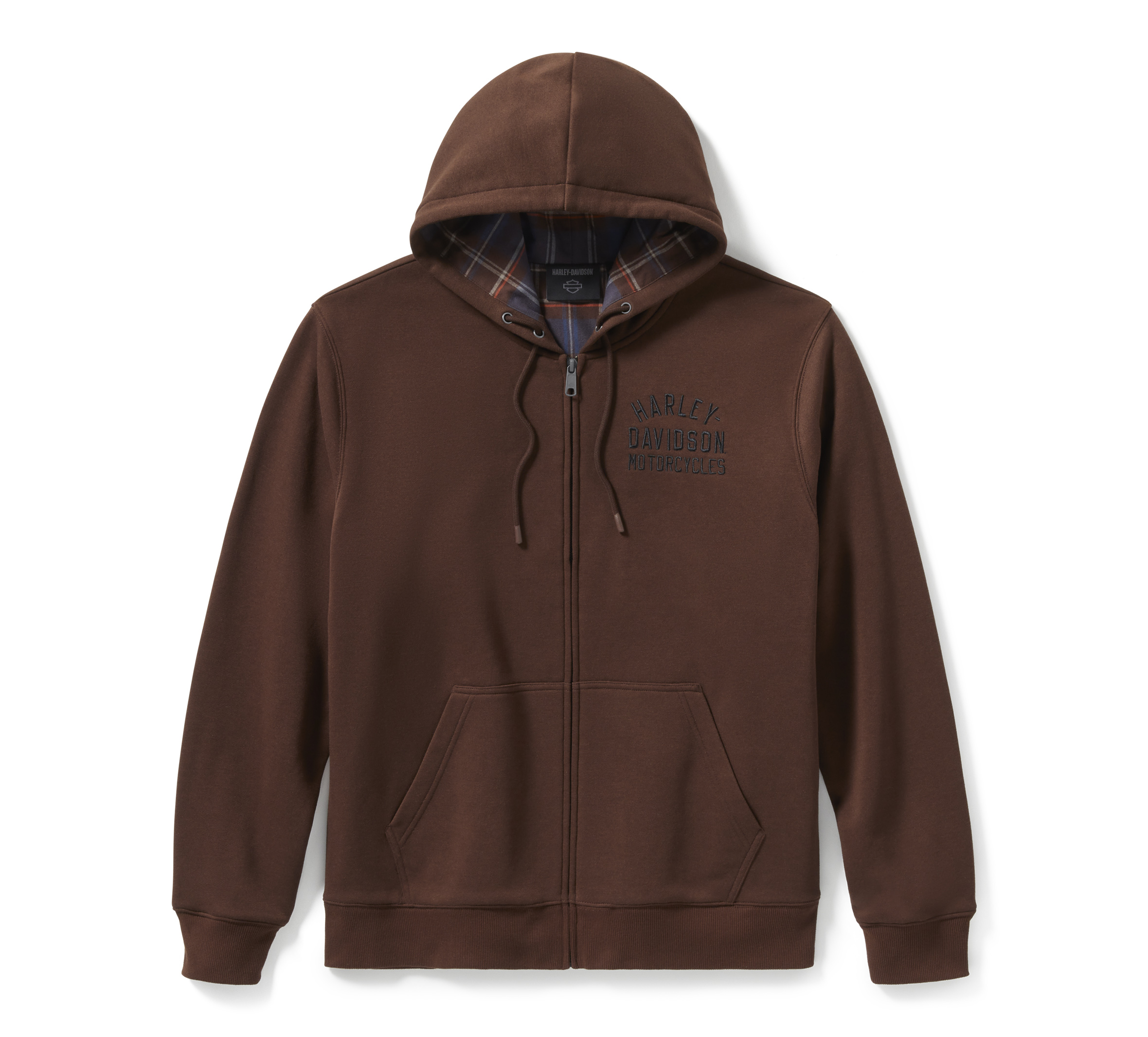 HARLEY-DAVIDSON ジャケット XL Harley-Davidson Men's Hooded Sweatshirt, Bar & Shield Zip
