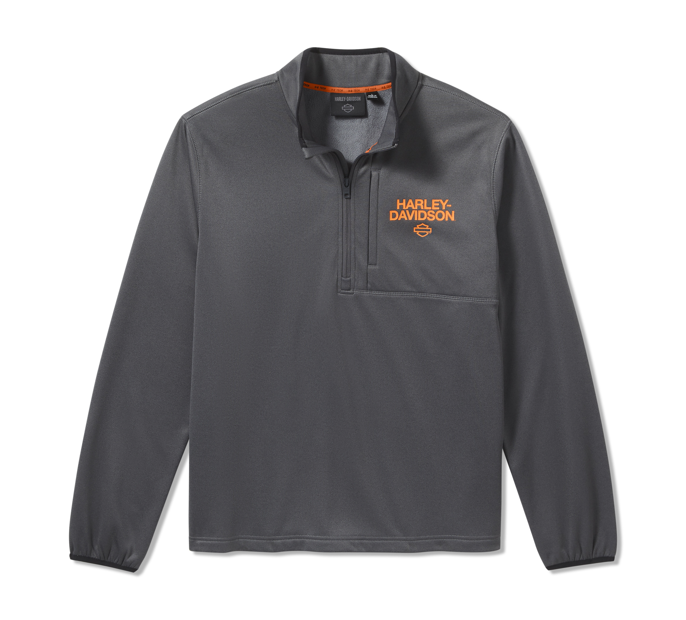 Men's H-D TECH 1/4 Zip Pullover | Harley-Davidson USA