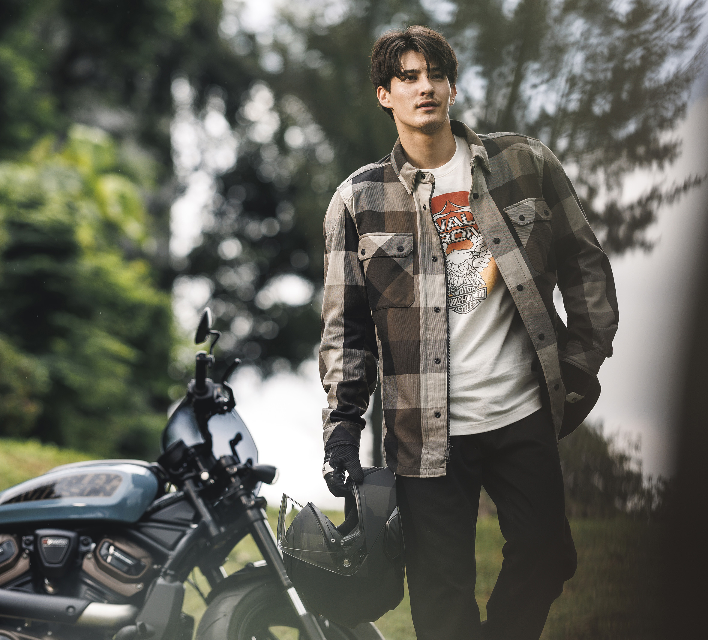 T-shirt à manches longues Milwaukee Iron Eagle