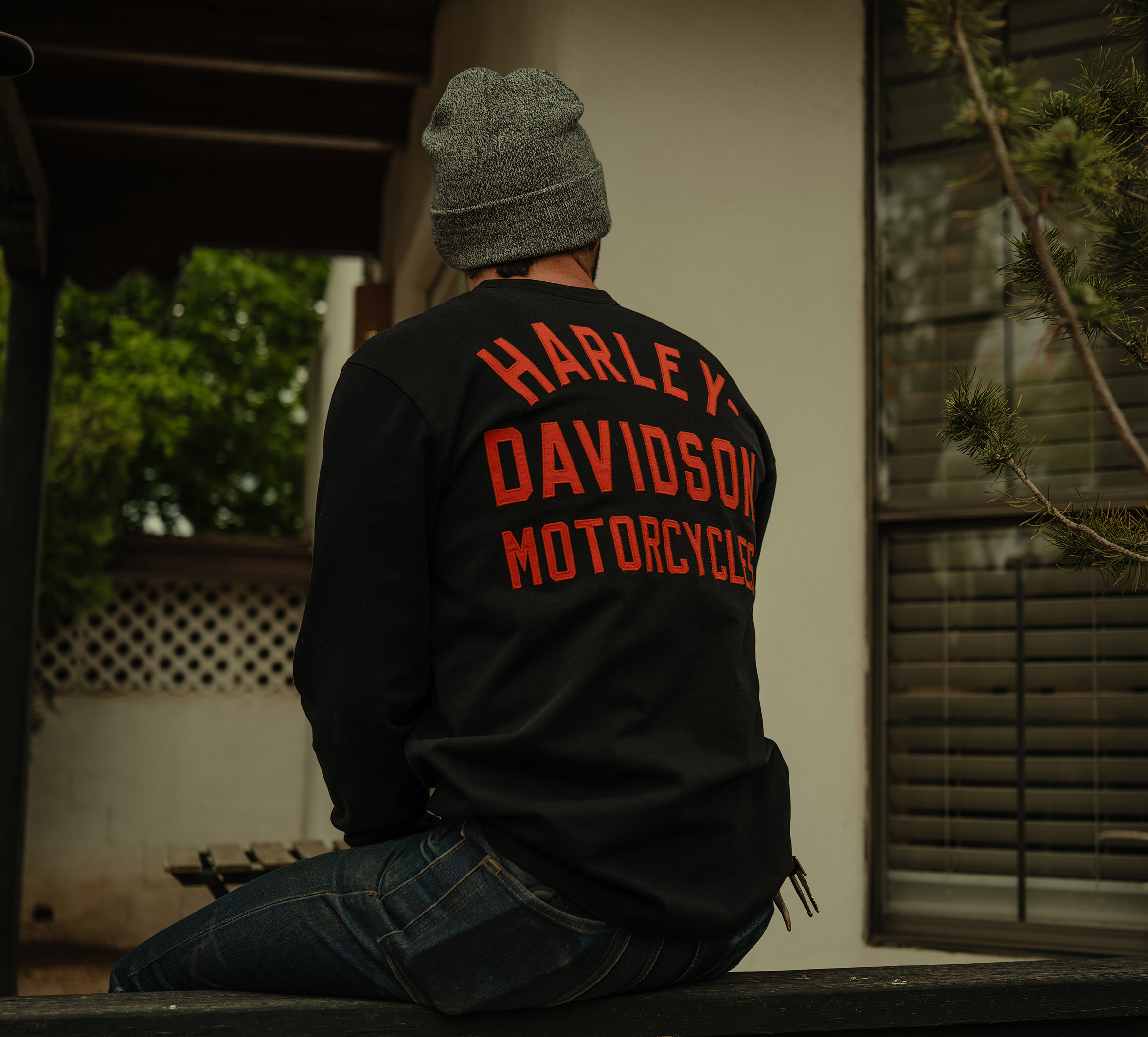 Racer Font Henley | Harley-Davidson USA