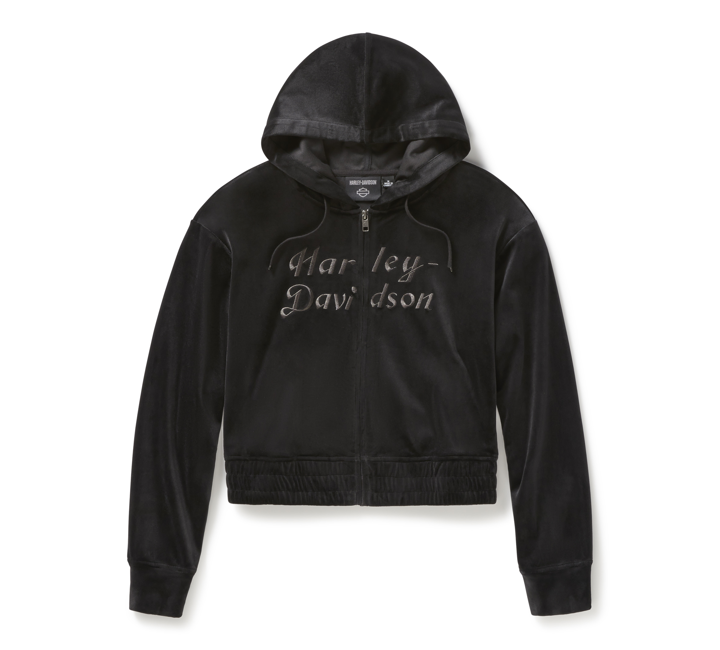 Women's Velour Zip Hoodie | Harley-Davidson USA