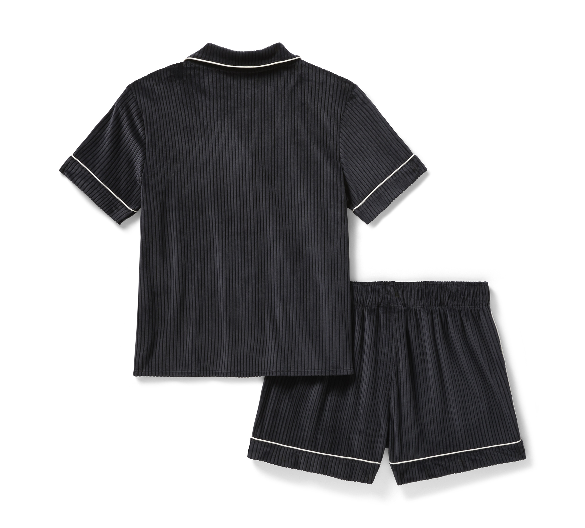 Women's Velour Pajama Short Set