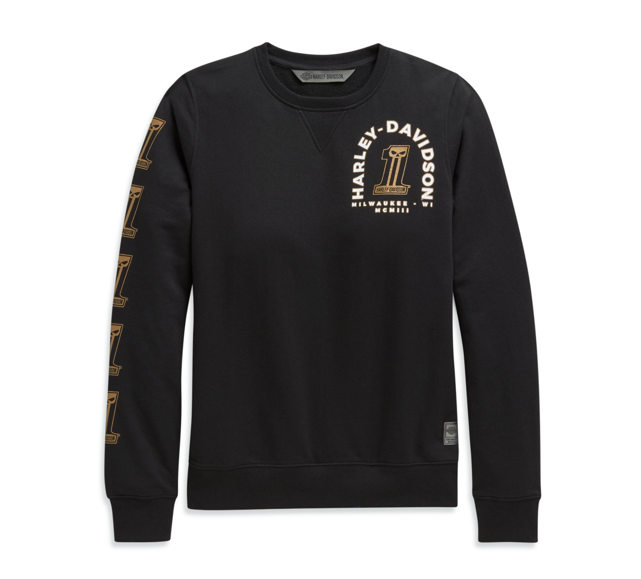 womens gold sweatshirt
