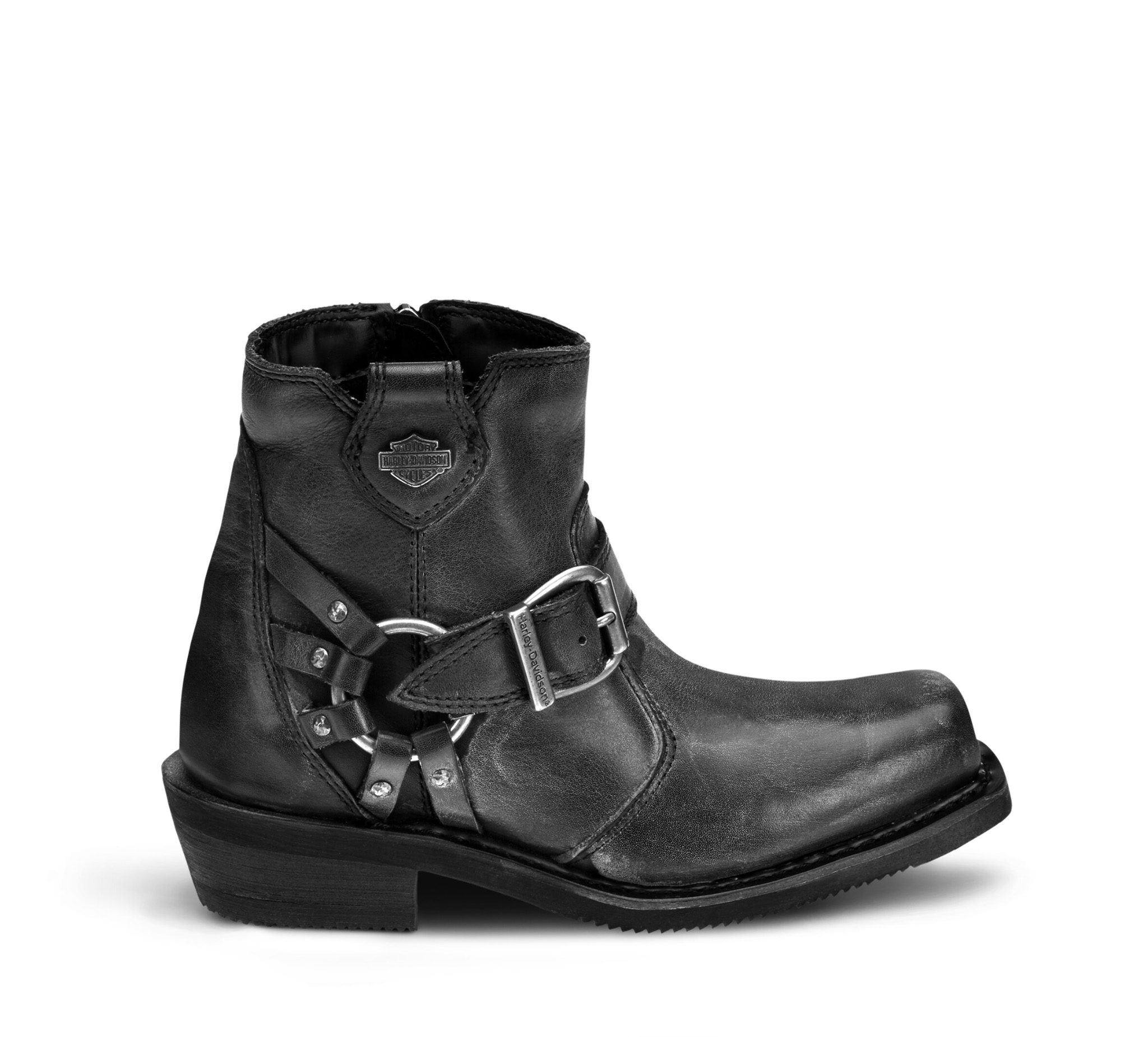 Harley-Davidson Womens Parkdale Slip on Gore Motorcycle Boot
