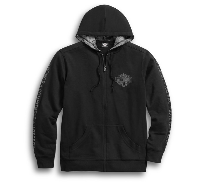 Men's Harley-Davidson Wounded Warrior Project Stars & Stripes Hoodie 1