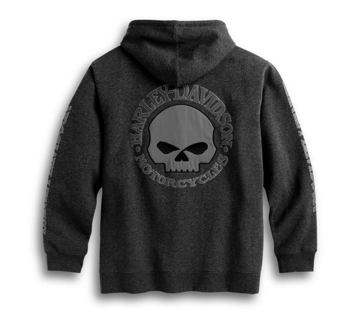 Men's Hooded Willie G Skull Sweatshirt