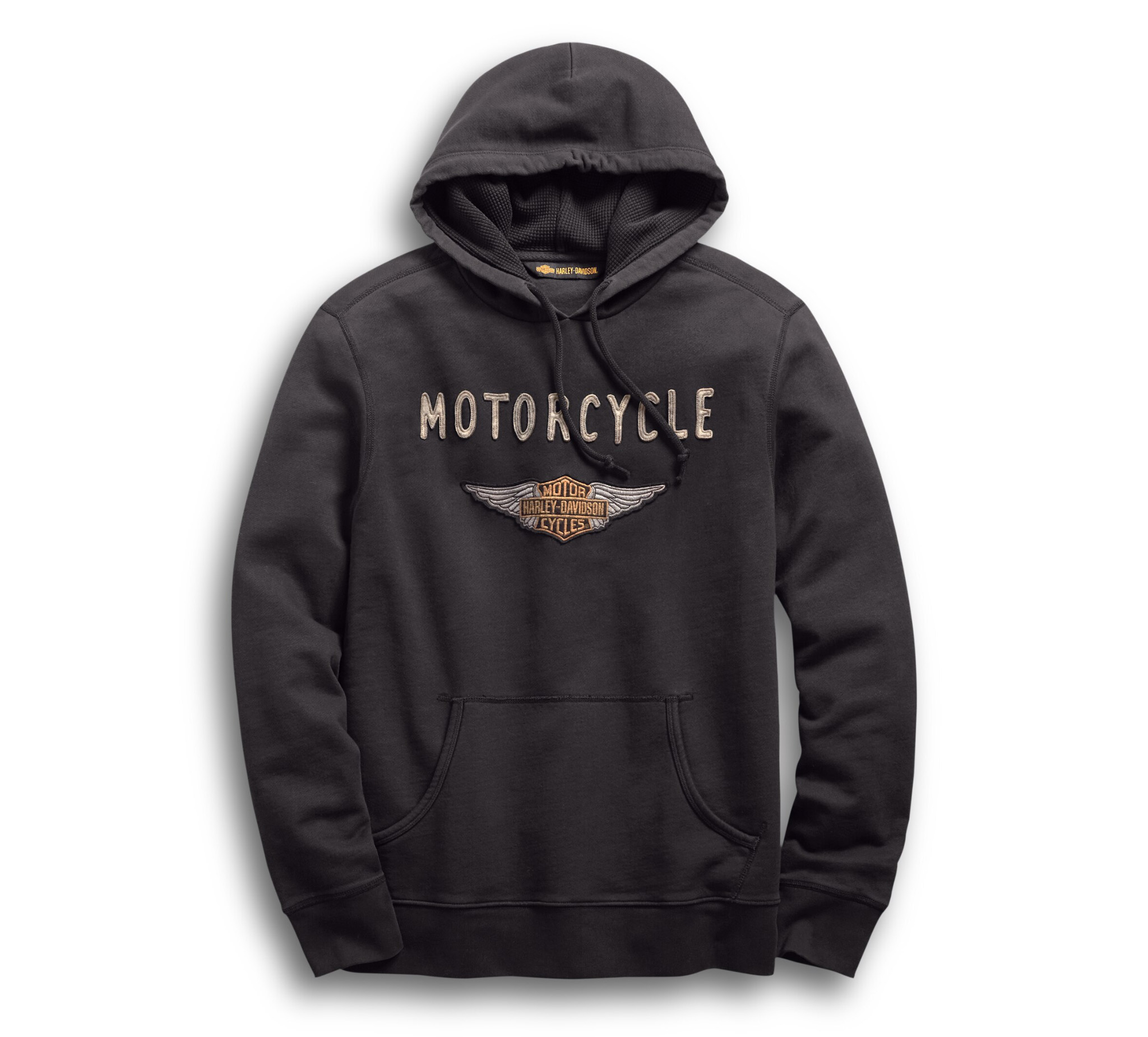 Felt Patch Pullover Hoodie Voor Mannen 99143 19vm Harley Davidson Nederland