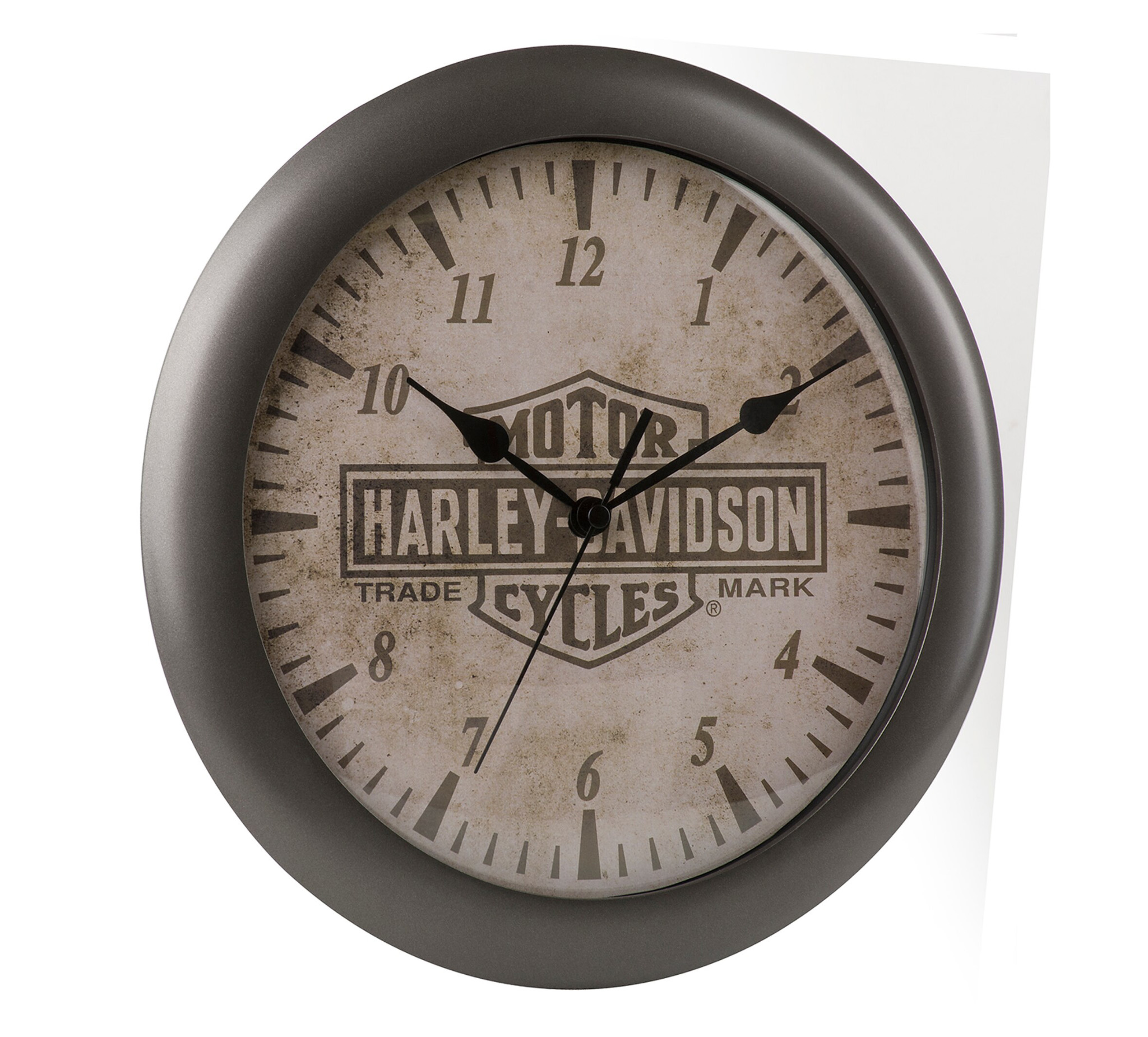 Trademark Logo Clock 99379 20vx Harley Davidson Usa