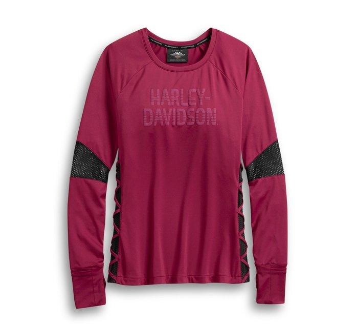 Women's Performance Wicking Mesh Accent Top 1