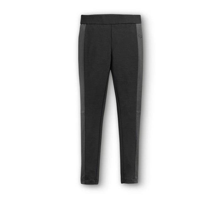 Women's Stretch Leather Accent Legging 1