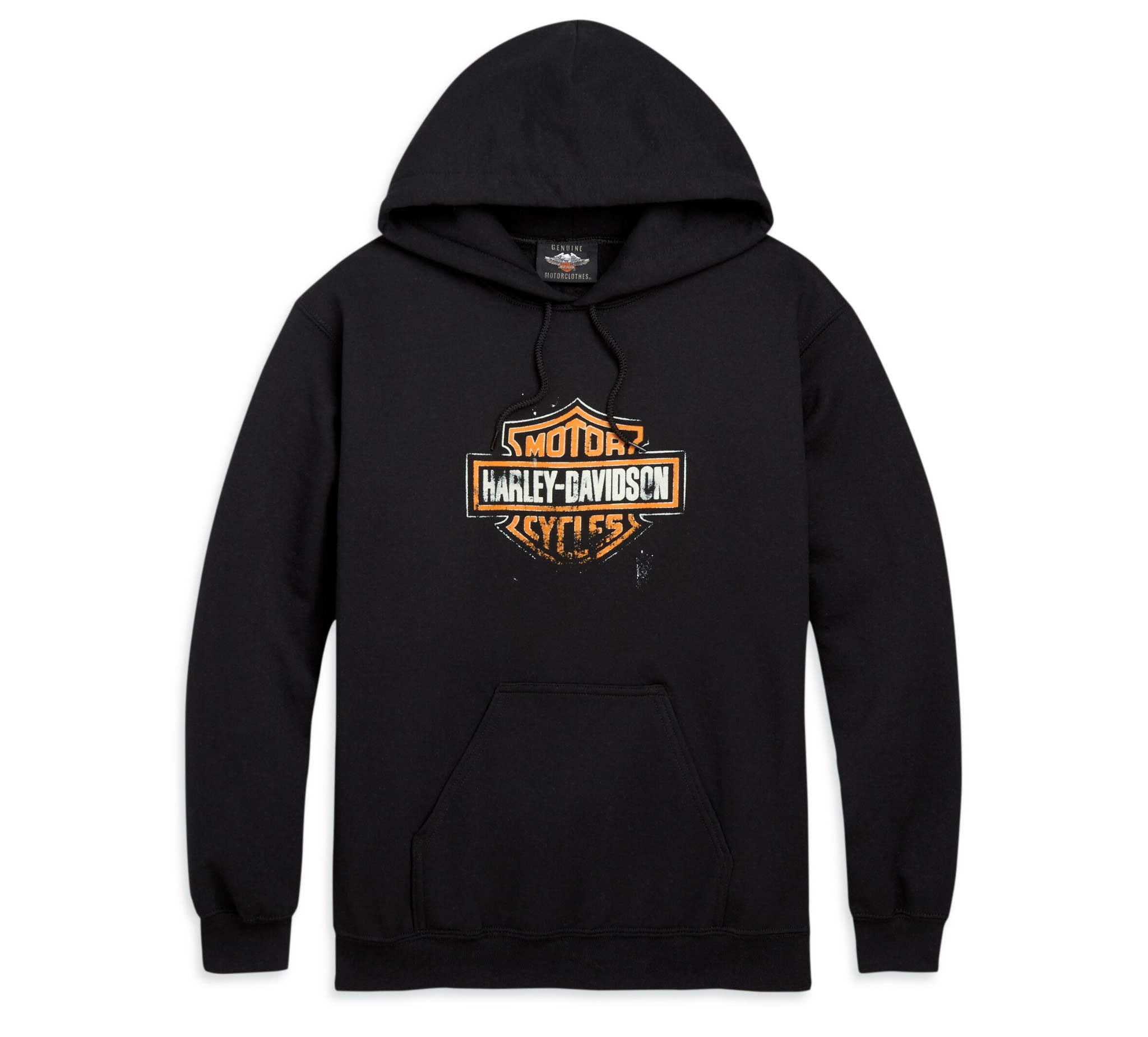 Men's Patina Bar & Shield Logo Pullover Hooded Sweatshirt | Harley ...