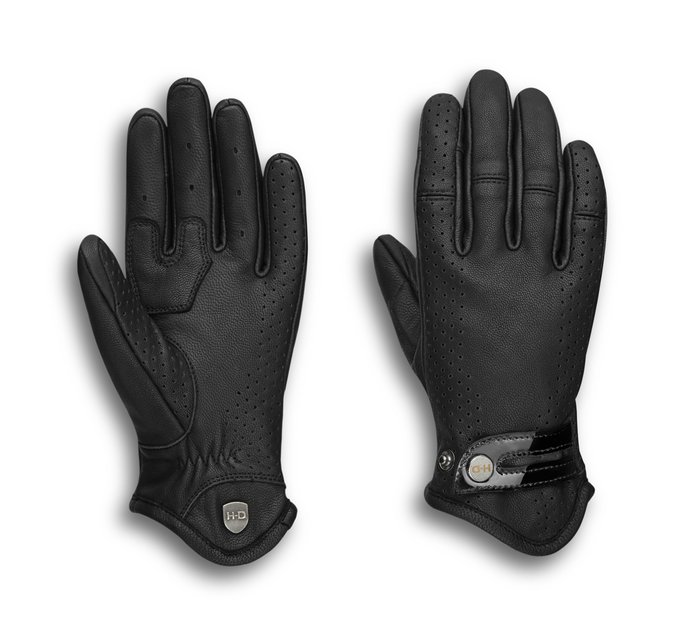 Women's Motopolis Perforated Leather Gloves 1