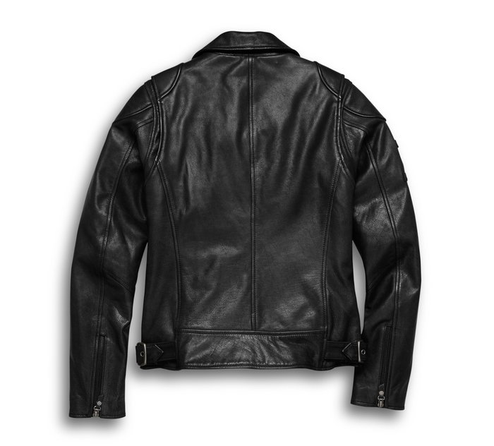 Women's Alameda Leather Biker Jacket 1