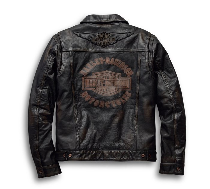 Men S Digger Leather Jacket 19vm Harley Davidson Europe