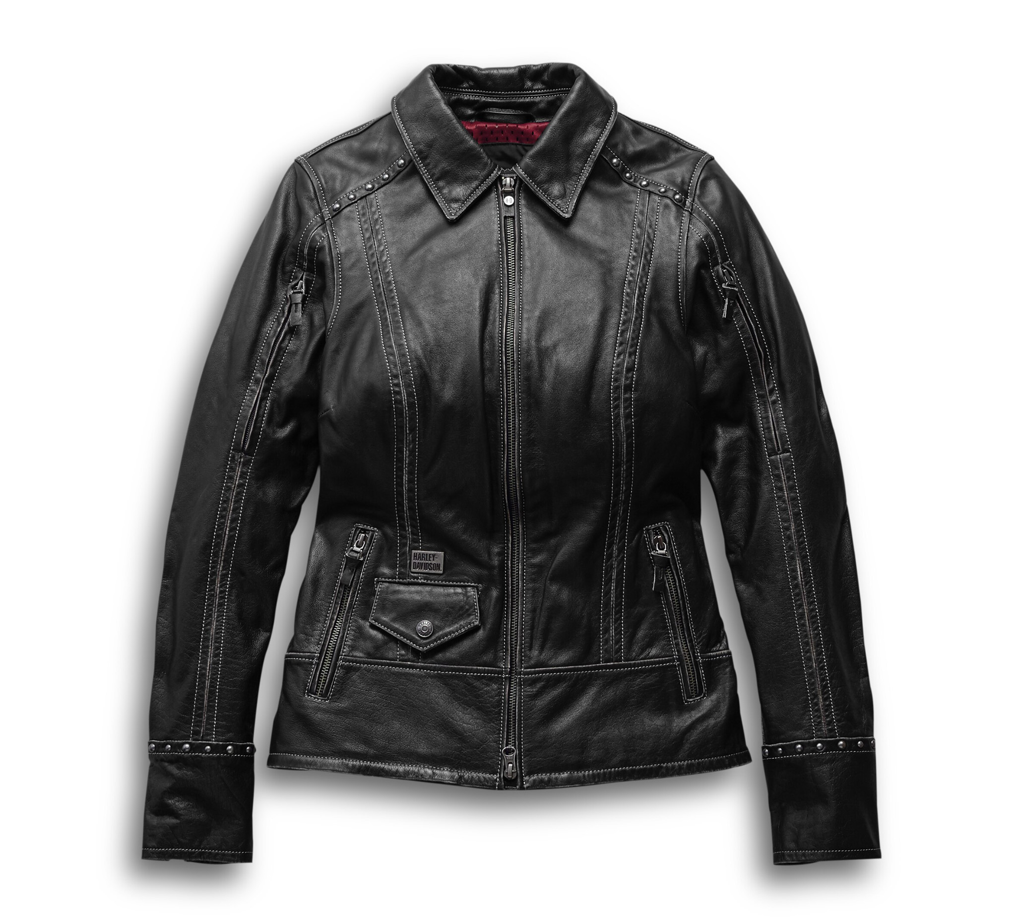 Women's Intrepidity Leather Jacket - 98043-19VW | Harley-Davidson Australia