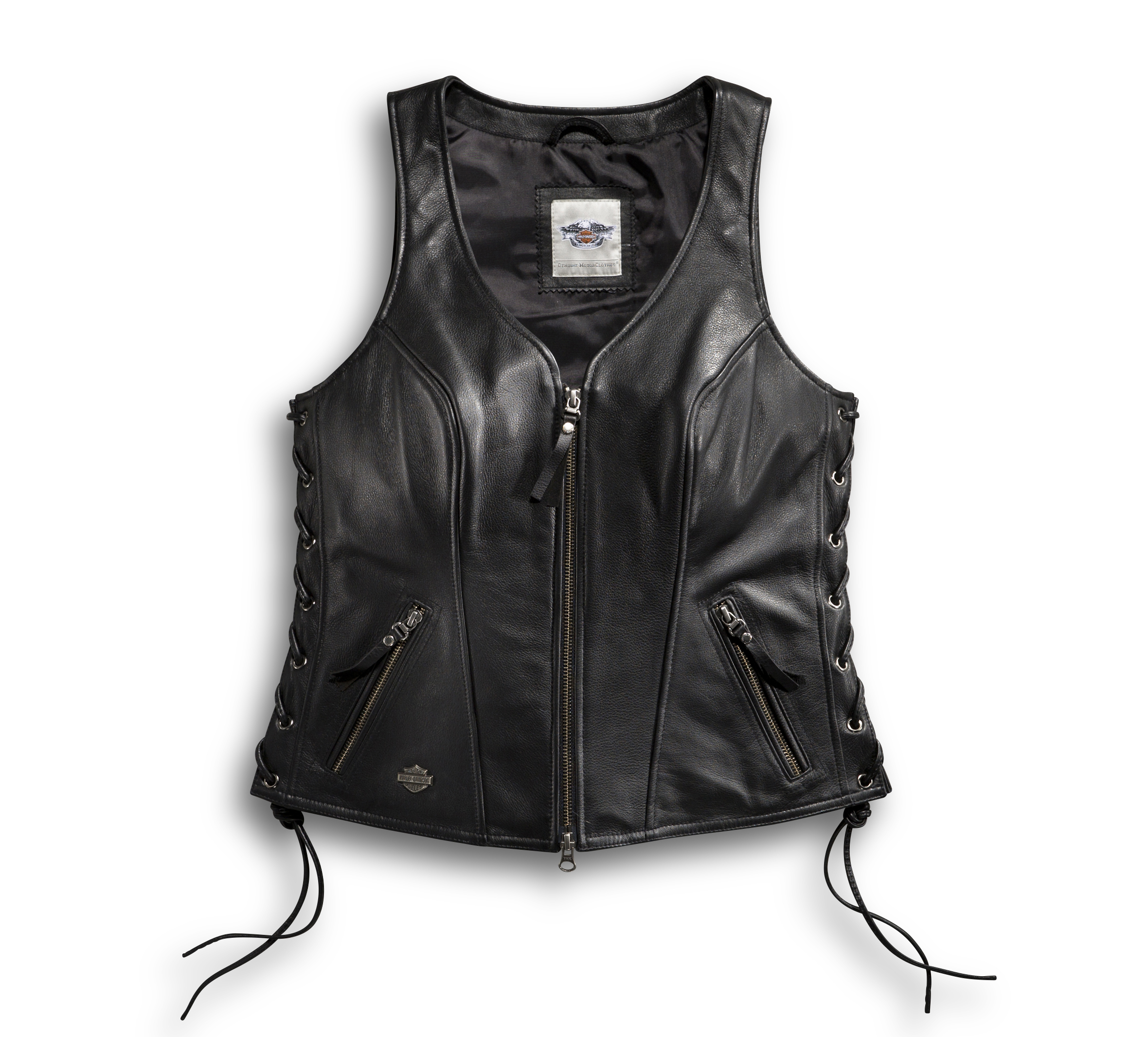 Leather vest