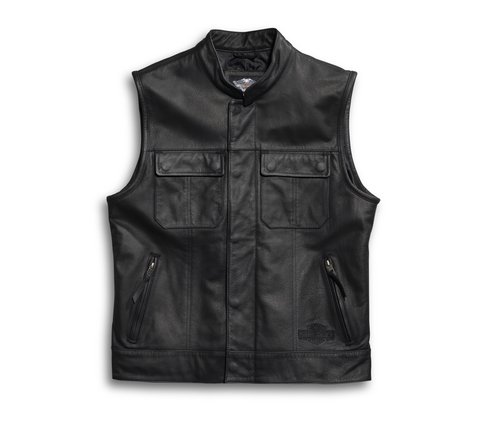 Chaleco hombre Tradition II Leather - Harley Davidson