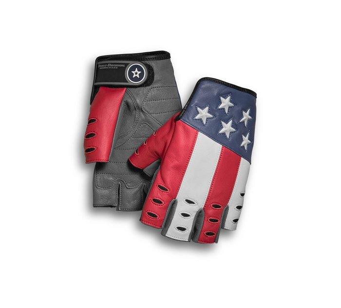 Men's Patriot Fingerless Gloves 1