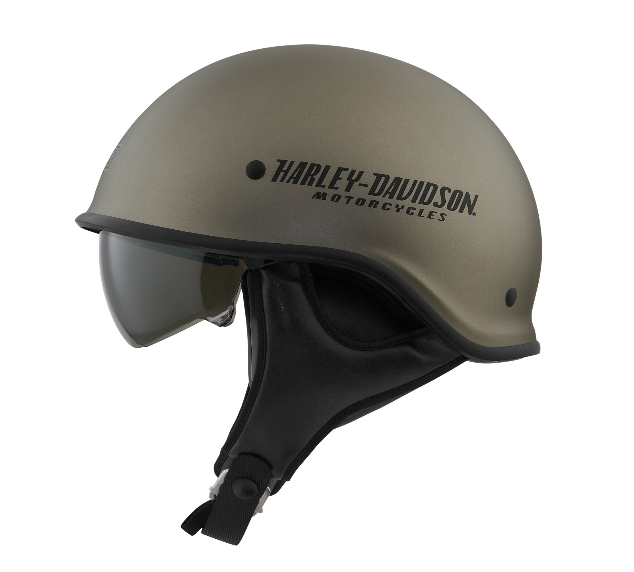 Curbside DLX X06 Half Helmet - Matte Titanium | Harley-Davidson APAC