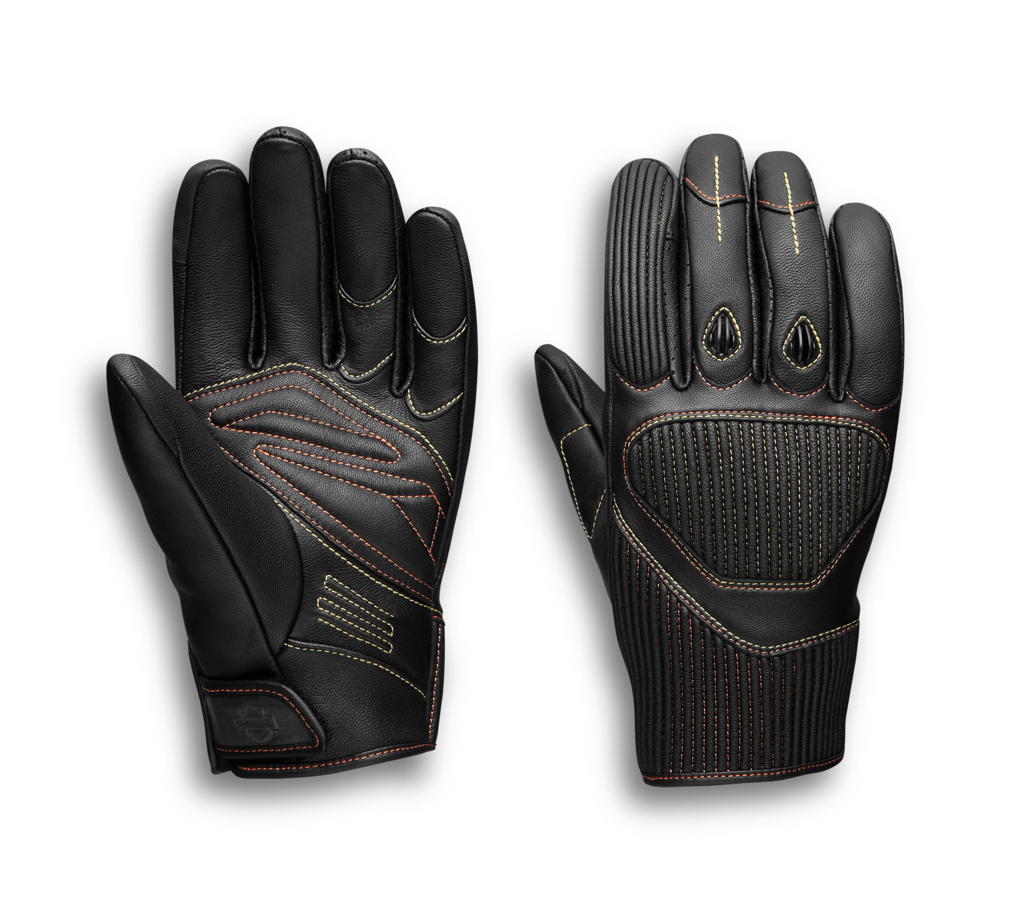 Men S Watt Leather Gloves 98120 20vm Harley Davidson Indonesia