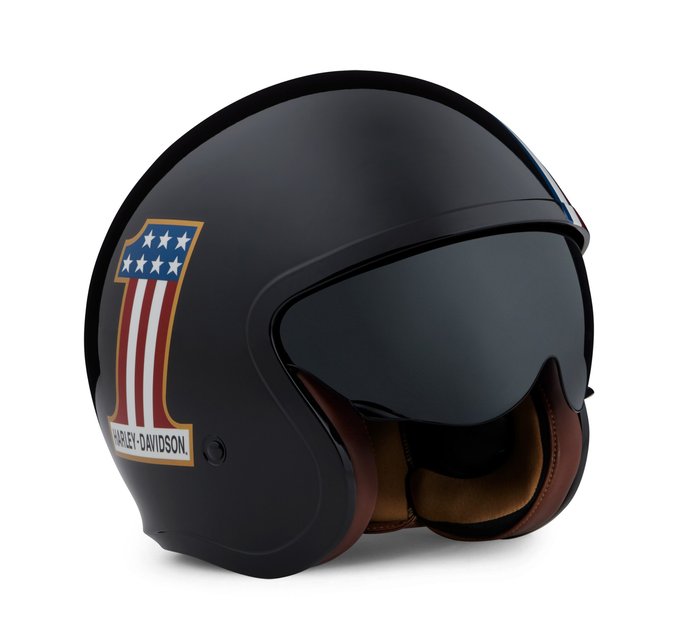 Gavin Sun Shield M06 3/4 Helmet 1
