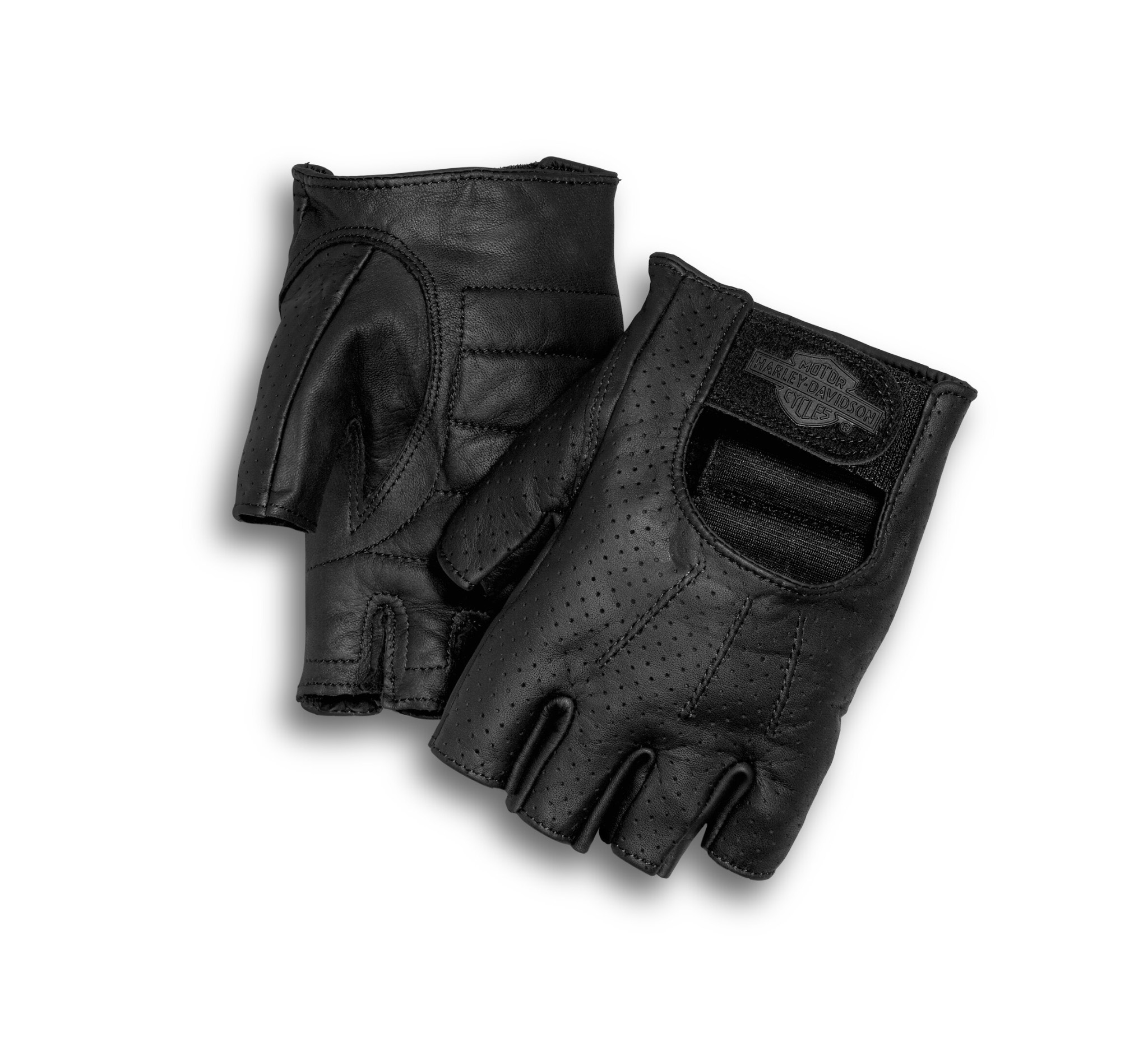 Men's Perforated Fingerless Gloves | Harley-Davidson USA