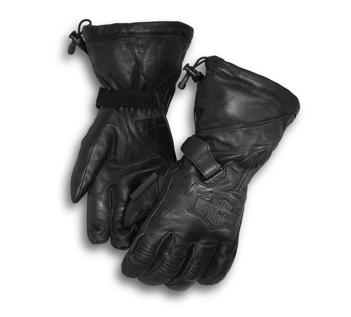 harley-davidson.com | Men’s Circuit Waterproof Gauntlet Gloves
