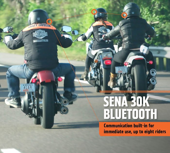 Boom Audio N02 Full Face Helmet 98365 19vx Harley Davidson Usa