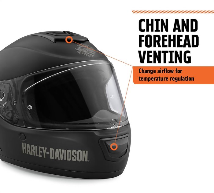 Casco de cara completa Boom! Audio | Harley-Davidson LATAM