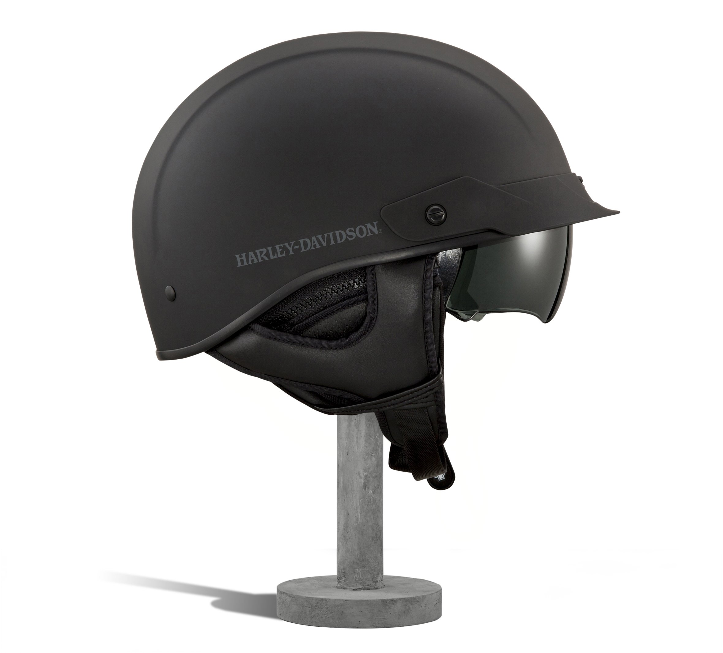 Lucid Ultra-Light Sun Shield J03 Half Helmet - 98390-16VM | Harley