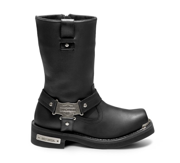 Men's Charlesfort Leather Riding Boots - Black 1