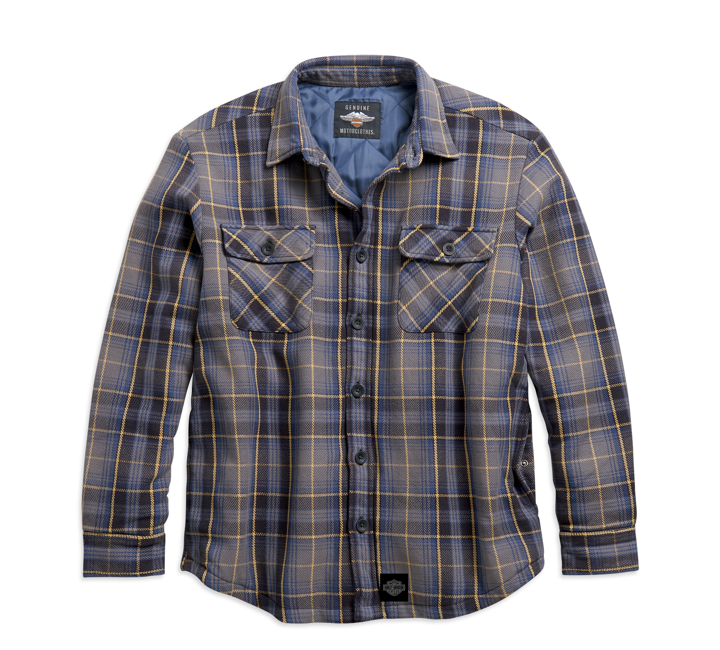 Men's Quilted Lining Plaid Shirt Jacket | Harley-Davidson Australia