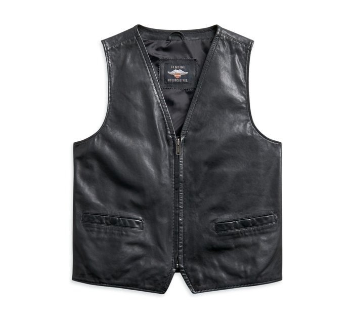 Men's Leather Vest 1